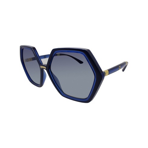 Dolce & Gabbana Dg 6167 33244l Womens Irregular Sunglasses Blue 57mm :  Target