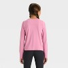 Girls' Seamless Long Sleeve Round Neck T-Shirt - All In Motion™ - 2 of 3