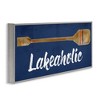 Stupell Industries Lakeaholic Boat Oar, 24" x 10" - 3 of 4