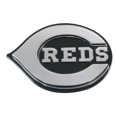 MLB Cincinnati Reds 3D Chrome Metal Emblem