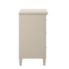 Leavitt Linen Drawer Face Dresser Beige - Inspire Q: Poplar & Plywood, Mid-Century Modern, 39"W - 4 of 4