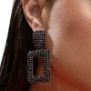 SOHI Women's Geometric Drop Earrings - 4 of 4