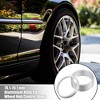Unique Bargains Aluminum Alloy Car Auto Hub Centric Rings Wheel Bore Center Spacer Silver Tone 4 Pcs - 2 of 4