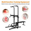 Multi Functional Fitness Station, Adjustable Height Heavy Duty Multi-Function Fitness Training Equipment for Home Office Gym - 4 of 4