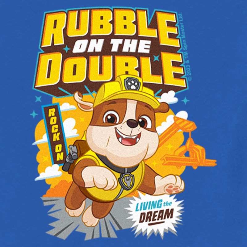 Toddler's PAW Patrol Rubble on the Double T-Shirt, 2 of 4