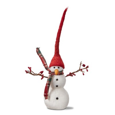 tagltd Snowman w/ Berry Branch Arms Small Size