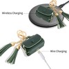 HTUTWOO Apple AirPods Pro Case Cover Genuine Leather Case with a Couple of Drooping Tassels for Apple Airpods Pro/Pro2 - 3 of 4