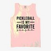 Simply Sage Market Pickleball Is My Favorite Season Garment Dyed Tank - 3 of 3