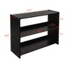 Twin Loft Bed with Slide, Wood Loft Bed Twin Size, Low Twin Size Loft Bed Frame with Cabinets and Shelves - 4 of 4