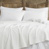 The Farmhouse by Rachel Ashwell King Cotton Waffle Blanket White - 3 of 4
