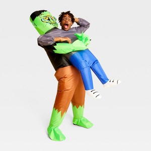 Adult Frankenstein Pick Me Up Halloween Costume Inflatable Suits - Hyde and EEK! Boutique™ One Size Fits Most - 1 of 3