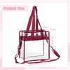 Unique Bargains PVC Zipper Clear Makeup Bag 1 Pc - 2 of 4