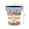 Briarwood Lane Spring Planter 11.75" x 11" x 11" Bless This Home With Medium Love For Spring Planter - 2 of 4