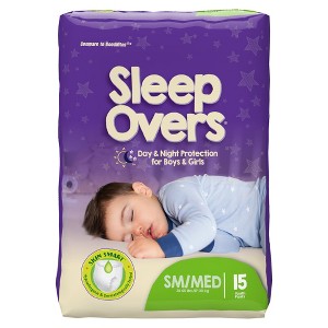 Cuties Sleep Overs Youth Youth Absorbent Underwear Small / Medium 38 to 65 lbs. SLP05301, 60 Ct - 1 of 2