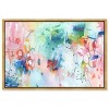 Art Remedy Doll Memories - Rainbow Vibes Colorful Abstract Wall Art Framed - 3 of 4
