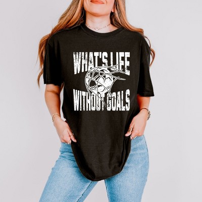 Simply Sage Market What's Life Without Goals Garment Dyed Tee