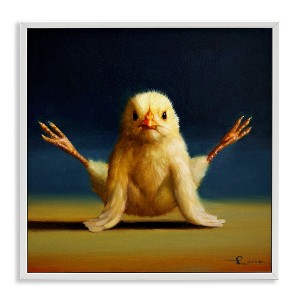 Stupell Industries Yoga Chicks Exercise Pose, 24" x 24" - 1 of 4