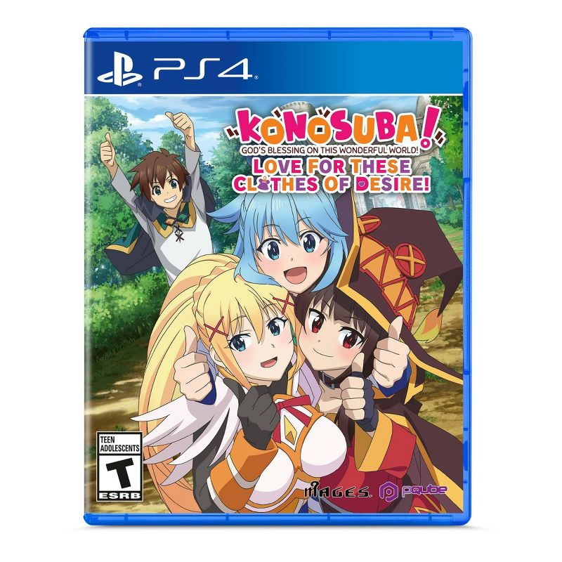 KONOSUBA: God&#39;s Blessing on this Wonderful World! Love For These Clothes Of Desire! - PlayStation 4, 1 of 7