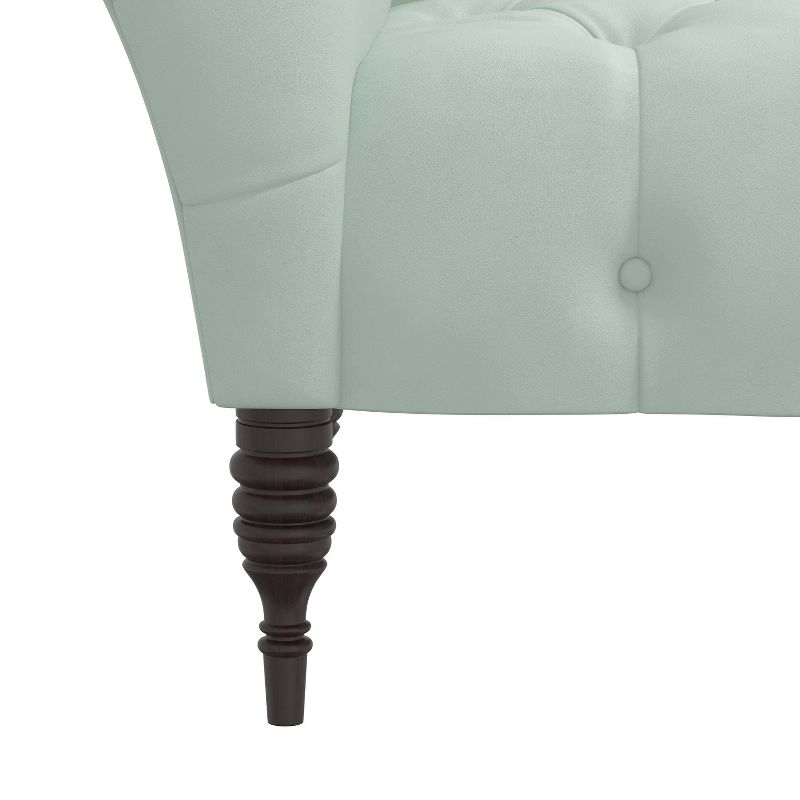 Skyline Furniture Custom Upholstered Tufted Chaise, 6 of 10