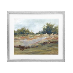 Stupell Industries Still Autumn Brushed Landscape Framed Print Under Glass - 1 of 4