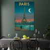Paris Moonlight by IdeaStorm Studios Unframed Wall Canvas - iCanvas - 2 of 3
