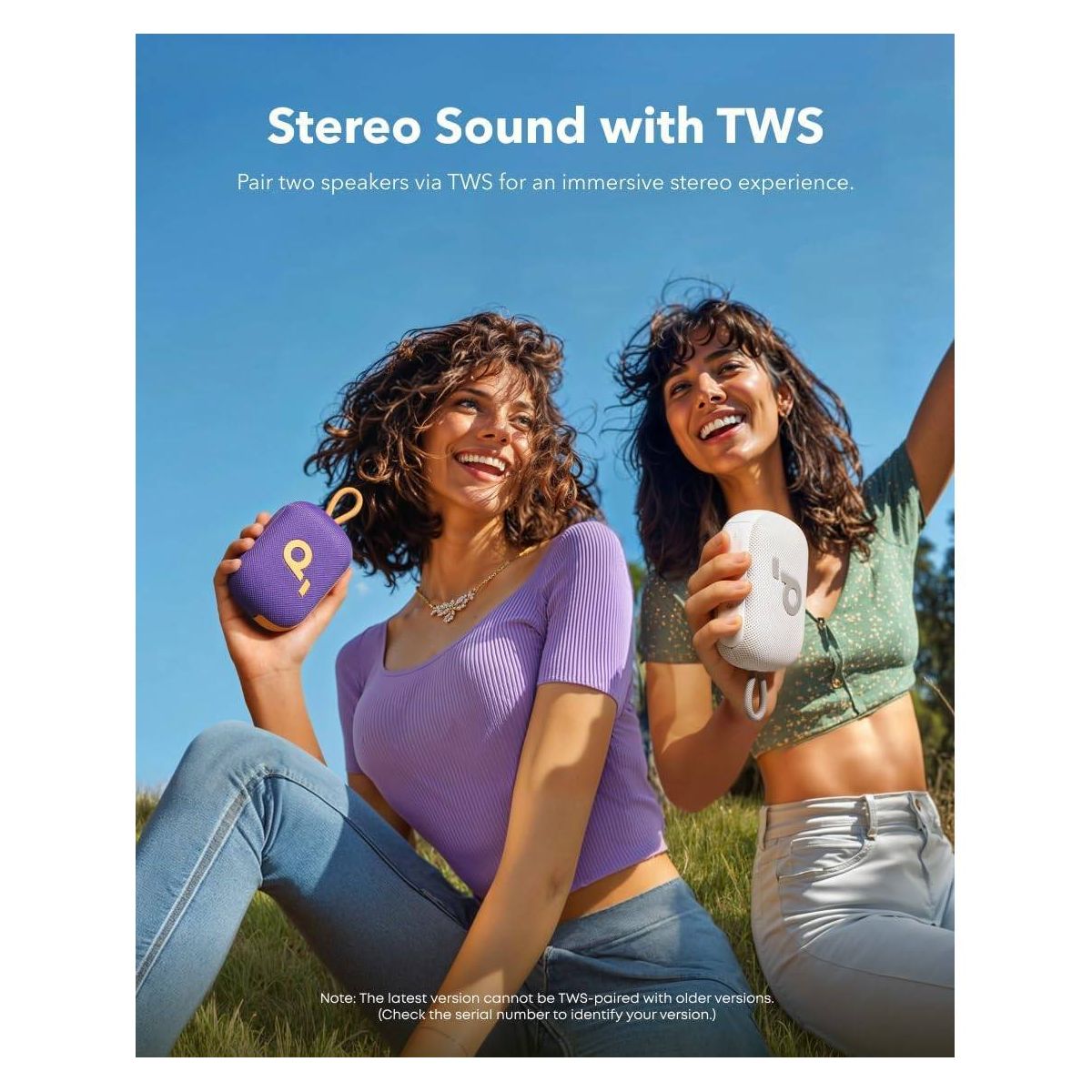Anker Soundcore Select 4 Go Portable Waterproof Bluetooth Speaker - Purple - thumbnail 6