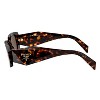 Prada PR 17WS 2AU8C1 Womens Rectangle Sunglasses Tortoise 49mm - 3 of 3