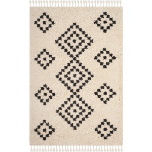 Moroccan Fringe Shag MFG246 Power Loomed Indoor Rugs - Safavieh - 1 of 4