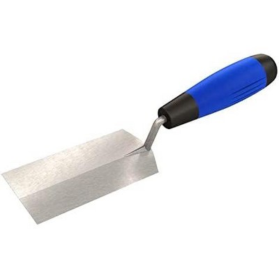 Bon Tool 70-169 Margin Trowel - Stainless Steel 5-inch X 2-inch Comfort Grip Handle
