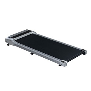 VisioGear Under Desk Treadmill, Portable Walking Pad for Home & Office, Compact Running & Walking Machine, Black & Silver, 45.67"*19.09"*4.2" - 1 of 4