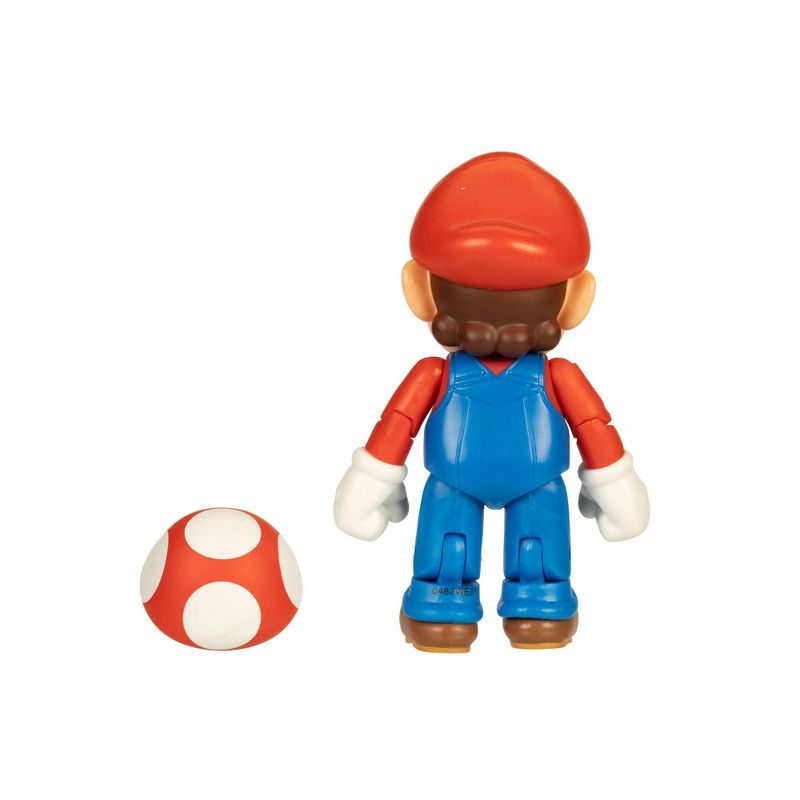 Nintendo Super Mario - Mario with Super Mushroom Action Figure, 5 of 6