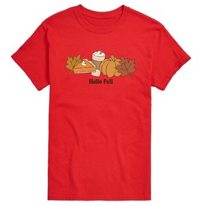 Men's - Instant Message - Hello Fall Short Sleeve Graphic T-Shirt - 1 of 4