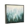 Stupell Industries Abstract Pine Forest Landscape with Mist Green Painting - 3 of 4