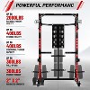 Power Cage Home Rack, Multi-Function Free Weight Gym Workout Machine - 3 of 4