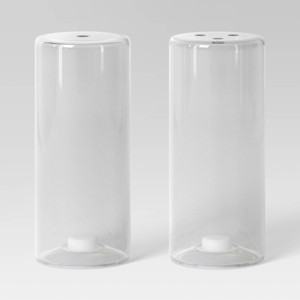 2pc Glass Salt Keepers - Threshold™ - 1 of 3