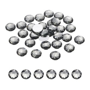 Unique Bargains Acrylic Flat Back Diamond Gems Bead for Face Painting DIY Crafts 50 Pcs - 1 of 4