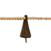 Wood Bead and Felt Pine Tree Garland (Set of 2) - 4 of 4