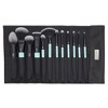 MODA Brush Pro Full Face 13pc Makeup Brush Set with Wrap, Includes Flat Powder, Highlight, and Crease Makeup Brushes - image 4 of 4