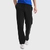 Hanes Essentials Men's Cotton Jersey Pants, 32" - 4 of 4
