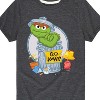 Boys' - Sesame Street - Oscar Go Away Short Sleeve Graphic T-Shirt - 2 of 4