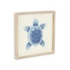 Cheung's Coralia Sea Turtle Metal Relief Wall Art - 2 of 4