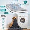PetAmi Waterproof Dog Blanket, Pet Cat Puppy Couch Cover Protection, Fleece Washable Reversible Soft Plush Throw - 3 of 4