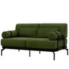 YOOCOZZ 59" Loveseat Sofa with Unique Cylindrical Armrests and Flexible USB Ports - 4 of 4