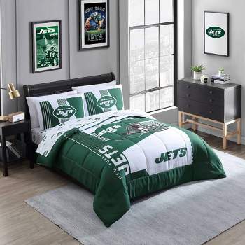 NFL New York Jets Status Bed In A Bag Sheet Set - Queen