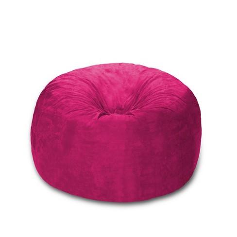 5' Large Bean Bag Chair With Memory Foam Filling And Washable Cover - Relax  Sacks : Target