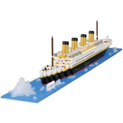 Nanoblock - Nanoblock - World Famous - Advanced Hobby Series - Titanic Building Kit