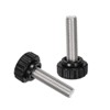 Unique Bargains Plastic Threaded Bolt Knurled Clamping Knob Thumb Screws 6 Pcs - 3 of 4