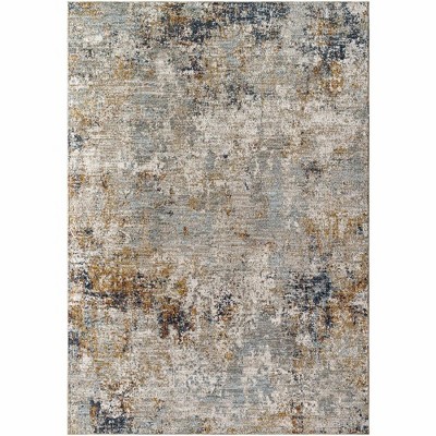Mark & Day Chancie 5'x7'5" Rectangle Woven Indoor Area Rugs Dark Blue/Light Beige