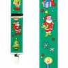 Suspender Store Men’s 1.5" Santa Christmas Clip Suspenders - 2 of 4