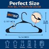 Plastic Hanger,Pack of 180 Colour:Black - 2 of 4